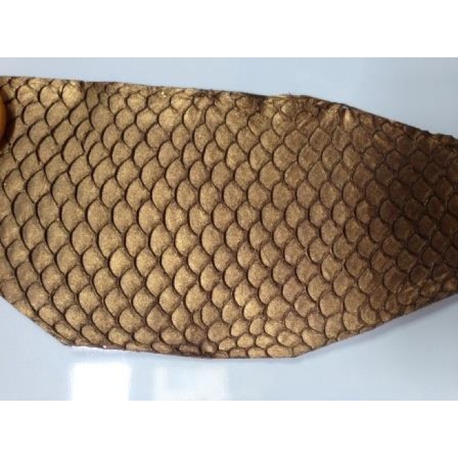 Шкіра риби натуральна Луска круп різнобарв'я